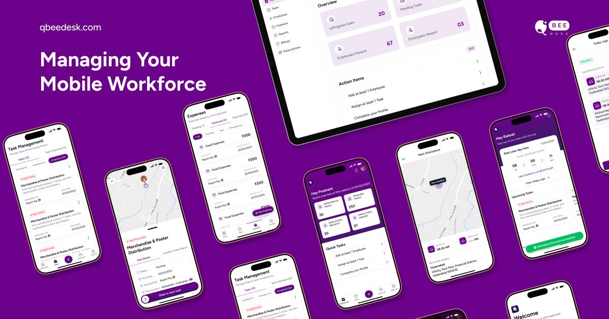 Building QbeeDesk — A Workforce Intelligence Platform for Distributed Field Operations
